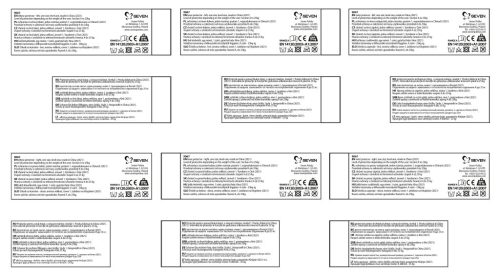 Seven Polska Térd, könyök és csuklóvédők - AVENGERS