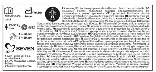 Seven Polska Fa gördeszka - CAPTAIN AMERICA