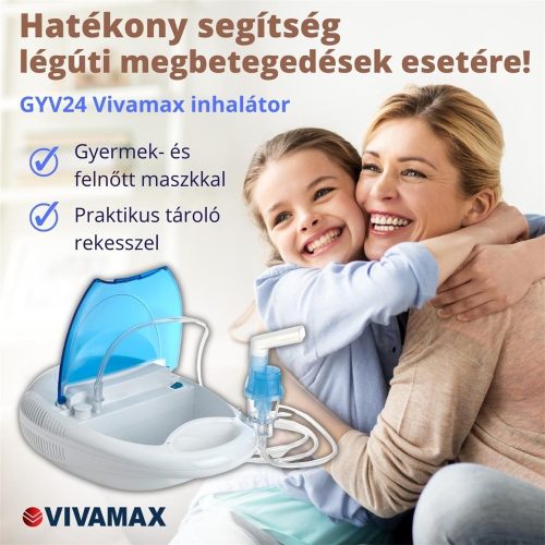 Vivamax Kompresszoros inhalátor tároló rekesszel