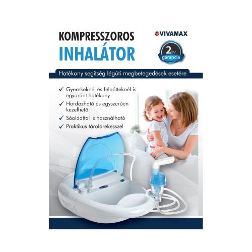 Vivamax Kompresszoros inhalátor tároló rekesszel