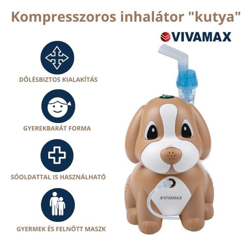 Vivamax Kompresszoros inhalátor "kutya"