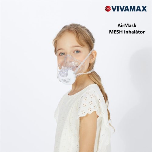 Vivamax Hordozható Mesh inhalátor, AirMask