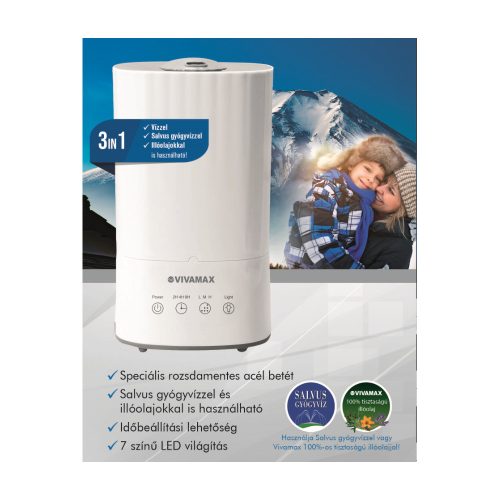 Vivamax Salty-air Ultrhangos párásító készülék