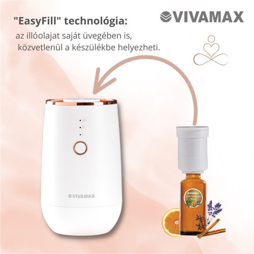 Vivamax ZenSpa wireless aromadiffúzor (fehér)