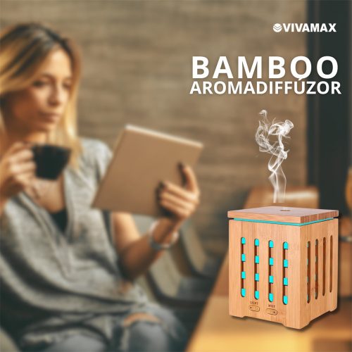 Vivamax „Bamboo” ultrahangos illóolaj párologtató