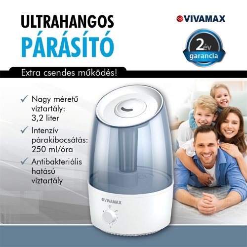 Vivamax Ultrahangos párásító