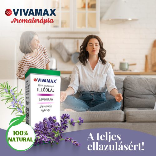Vivamax Levendula 100%-os tisztaságú illóolaj (10 ml)