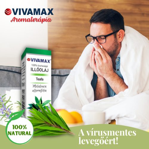 Vivamax Teafa 100%-os tisztaságú illóolaj (10 ml)