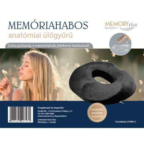 Vivamax Memóriahabos anatómiai ülőgyűrű
