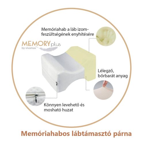 Vivamax Memóriahabos lábtámasztó párna