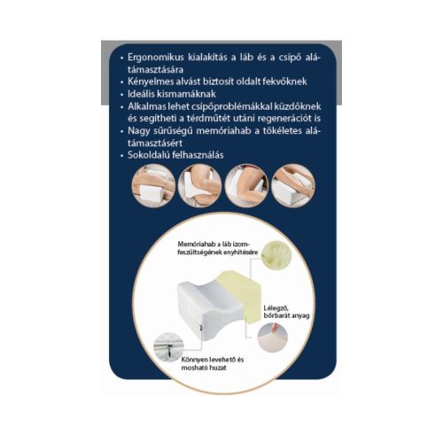 Vivamax Memóriahabos lábtámasztó párna