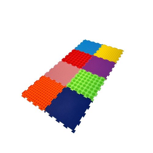 VivaFit Szenzoros masszázsszőnyeg szett (8 darabos)